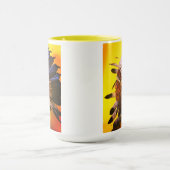 Mug "Morning Sky" native chief original art (Centre)