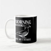 Mug Morning Woody Mon préféré Chasse au canard Chasse (Gauche)