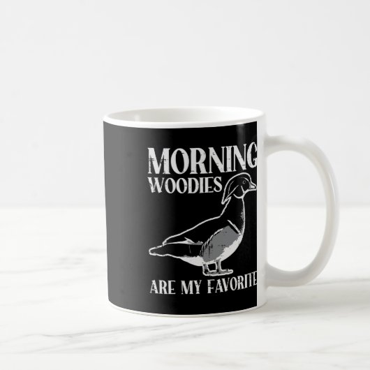 Mug Morning Woody Mon préféré Chasse au canard Chasse (Droite)
