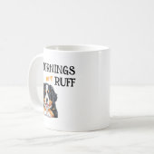 Mug Mornings Are Ruff – Funny Dog Lover Coffee Quote (Devant gauche)