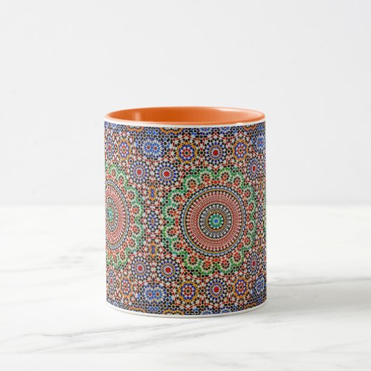 Mug Moroccan Geometric Pattern (Centre)