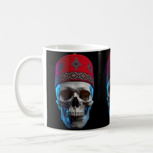 Mug Moroccan Skull Art (Gauche)