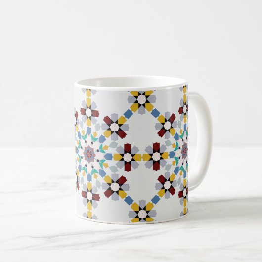 Mug Moroccan Zelije !Moroccan Zellige (Devant droit)