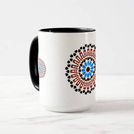 Mug Moroccan Zellige Harmony (Devant gauche)