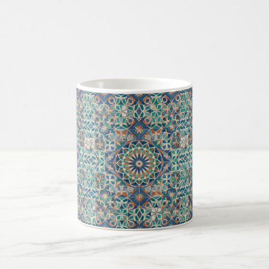 Mug  Moroccan Zellige Tile Pattern (Centre)