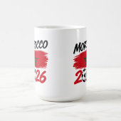Mug Morocco 2026 Soccer Fan Football Supporter Pride  (Centre)