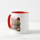 Mug Morocco Vintage Flag Moroccan African (Devant gauche)