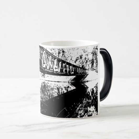 Mug Morphing couleur, 325 ml (Devant droit)