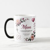 Mug Morphing magique - Floral Maman Amour Révéler (Gauche)