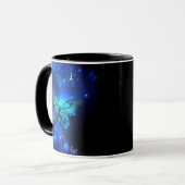 Mug Morpho Butterfly in the Dark Background (Devant gauche)