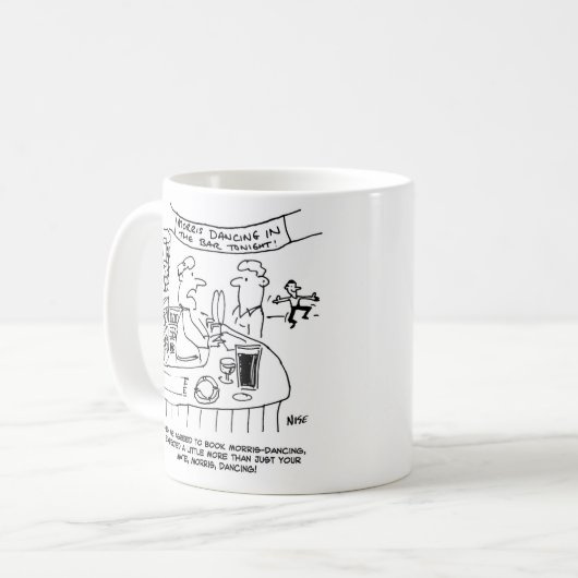 Mug Morris Dancing dans un pub (Devant gauche)