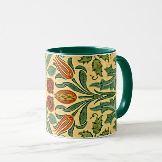 Mug Morris - Fleur d'automne, (Devant droit)