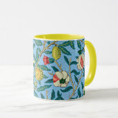 Mug Morris - Quatre fruits, motif populaire, (Devant droit)