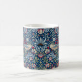 Mug Morris Strawberry Thief Classique Bleu Indigo Fin (Centre)