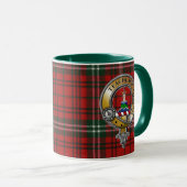 Mug Morrison Tartan & Badge (Devant droit)