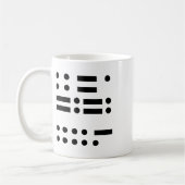 Mug Morse Code Anti Trump 45 Feministe Résiste À La Tr (Gauche)