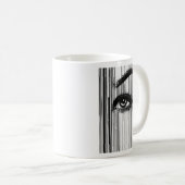 Mug : "Morse Code Visage Tee" (Devant droit)