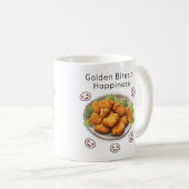 Mug Morsures Dorées de Bonheur (Devant droit)
