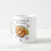 Mug Morsures Dorées de Bonheur (Devant gauche)