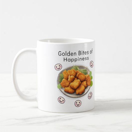 Mug Morsures Dorées de Bonheur (Gauche)