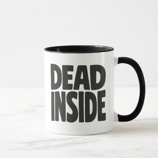 Mug Mort à l'intérieur (Droite)