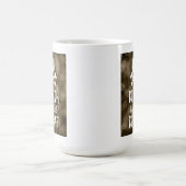 Mug mort avant café décaf haricots et arêtes croisées (Centre)