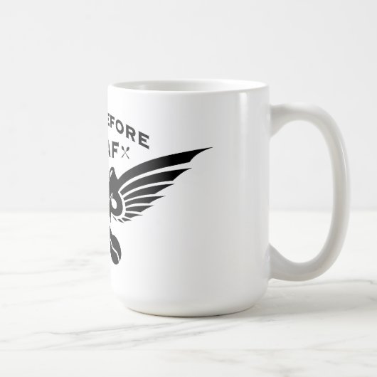 Mug mort avant le décaf (Droite)