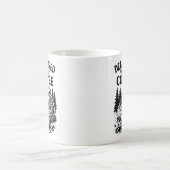 Mug Mort Fatigué Sans Café Squelette Design (Centre)