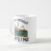 Mug Mortel sans caféine, amateurs de café (Devant gauche)