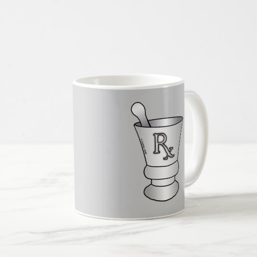 Mug Mortier et pilon (Devant droit)