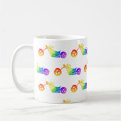 Mug Mortocycle arc-en-ciel (Gauche)