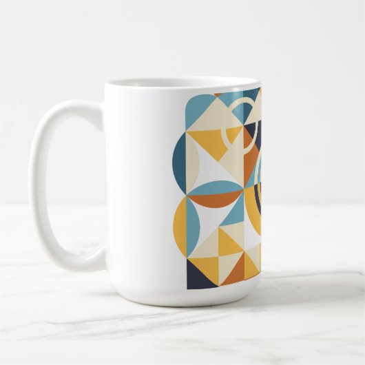 Mug Mosaic Art Motif (Gauche)