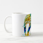 Mug Mosaic Elephant Design 36 (Gauche)