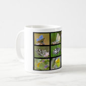 Mug Mosaic photos of butterflies (Devant gauche)