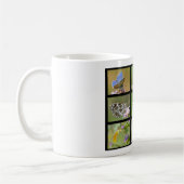 Mug Mosaic photos of butterflies (Gauche)