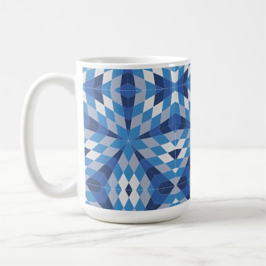 Mug Mosaic Starburst (Motif) (Gauche)