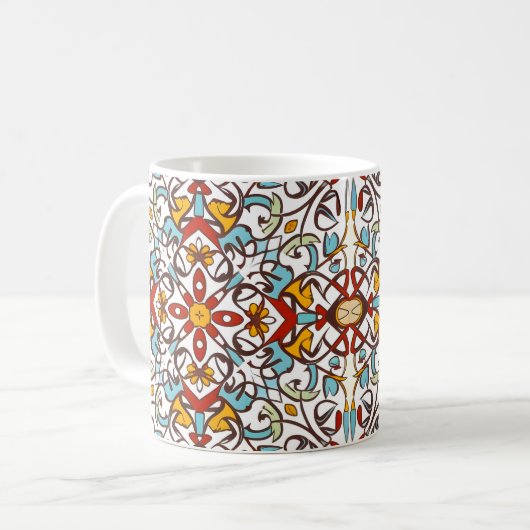Mug mosaïque andalouse (Devant gauche)