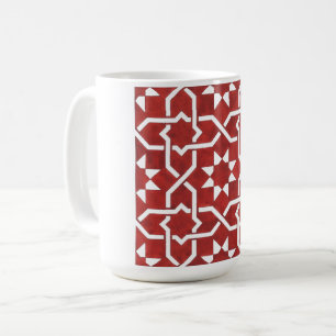 Mug Mosaïque andalouse rouge SEVILLE