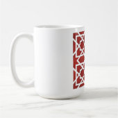 Mug Mosaïque andalouse rouge SEVILLE (Gauche)