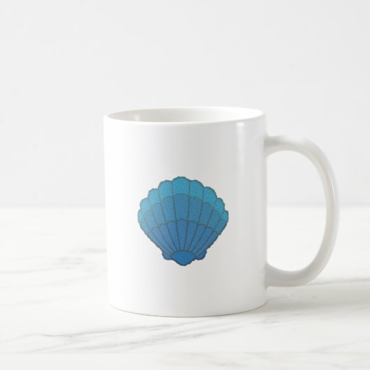 Mug Mosaïque Blue Seashell (Droite)