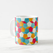 Mug mosaïque colorée sans couture motif (Devant gauche)