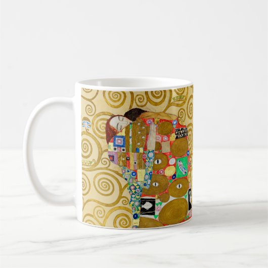 Mug Mosaïque d'accomplissement de Klimt : Frise vintag (Gauche)