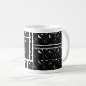 Mug Mosaïque de chien chrome (Devant droit)