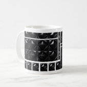 Mug Mosaïque de chien chrome (Devant gauche)