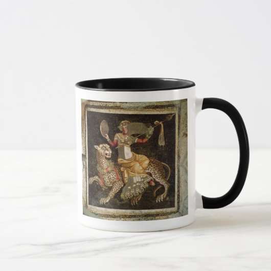 Mug Mosaïque de Dionysus montant une ANNONCE du (Droite)
