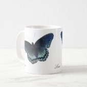 Mug Mosaïque de papillon (Devant gauche)
