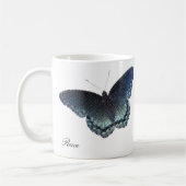 Mug Mosaïque de papillon (Gauche)