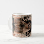 Mug Mosaïque du désert sud-ouest de Kokopelli (Devant gauche)