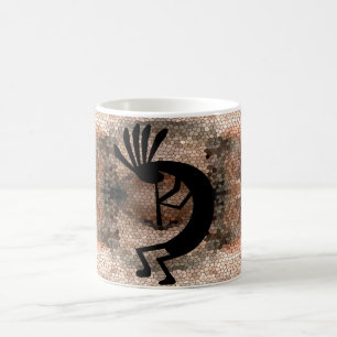 Mug Mosaïque du désert sud-ouest de Kokopelli