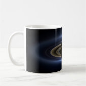 Mug Mosaïque Du Système Saturne Rétro-Éclairé Par Le S (Gauche)